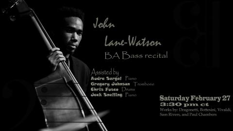 Slide for John Lane Watson Recital 