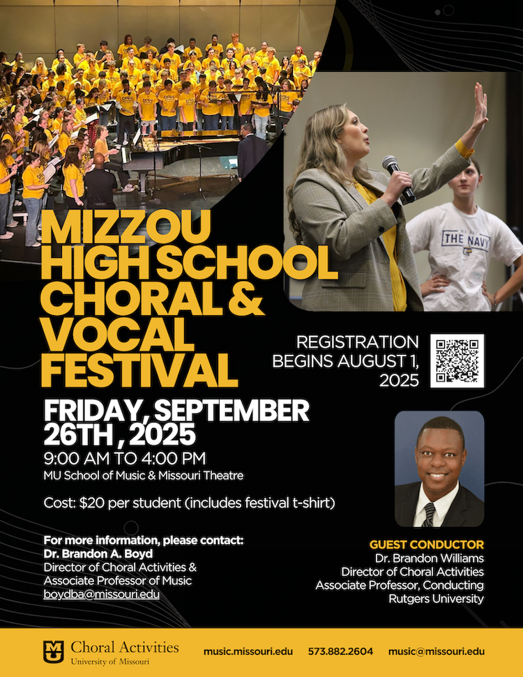 Mizzou Choral and Vocal Festival 2025