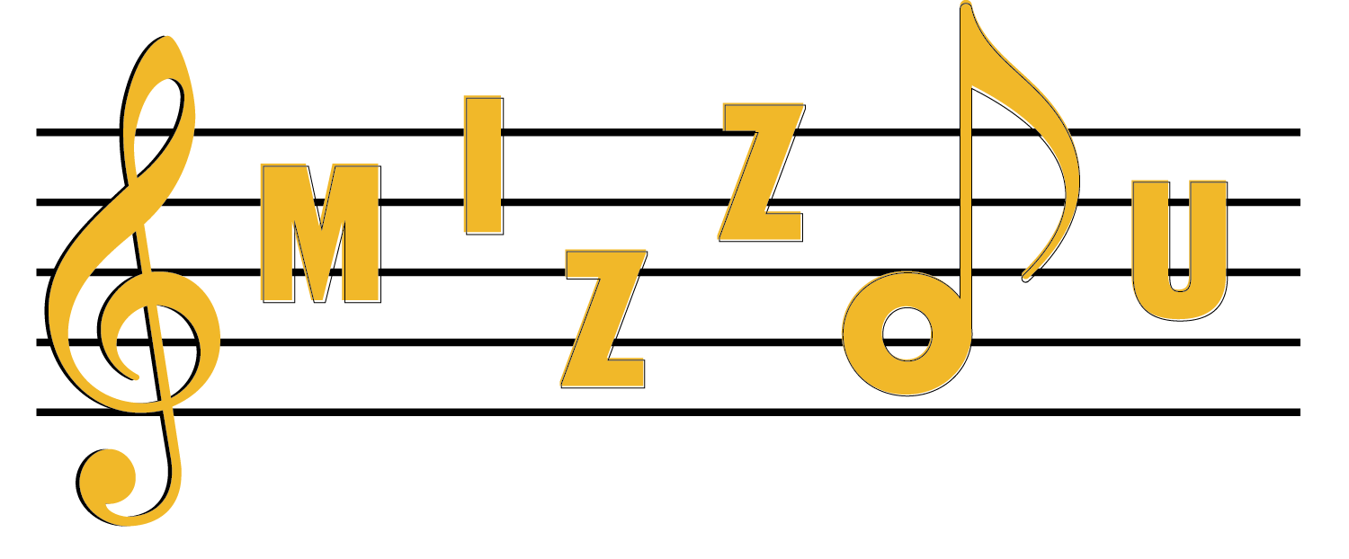 Mizzou music staff image