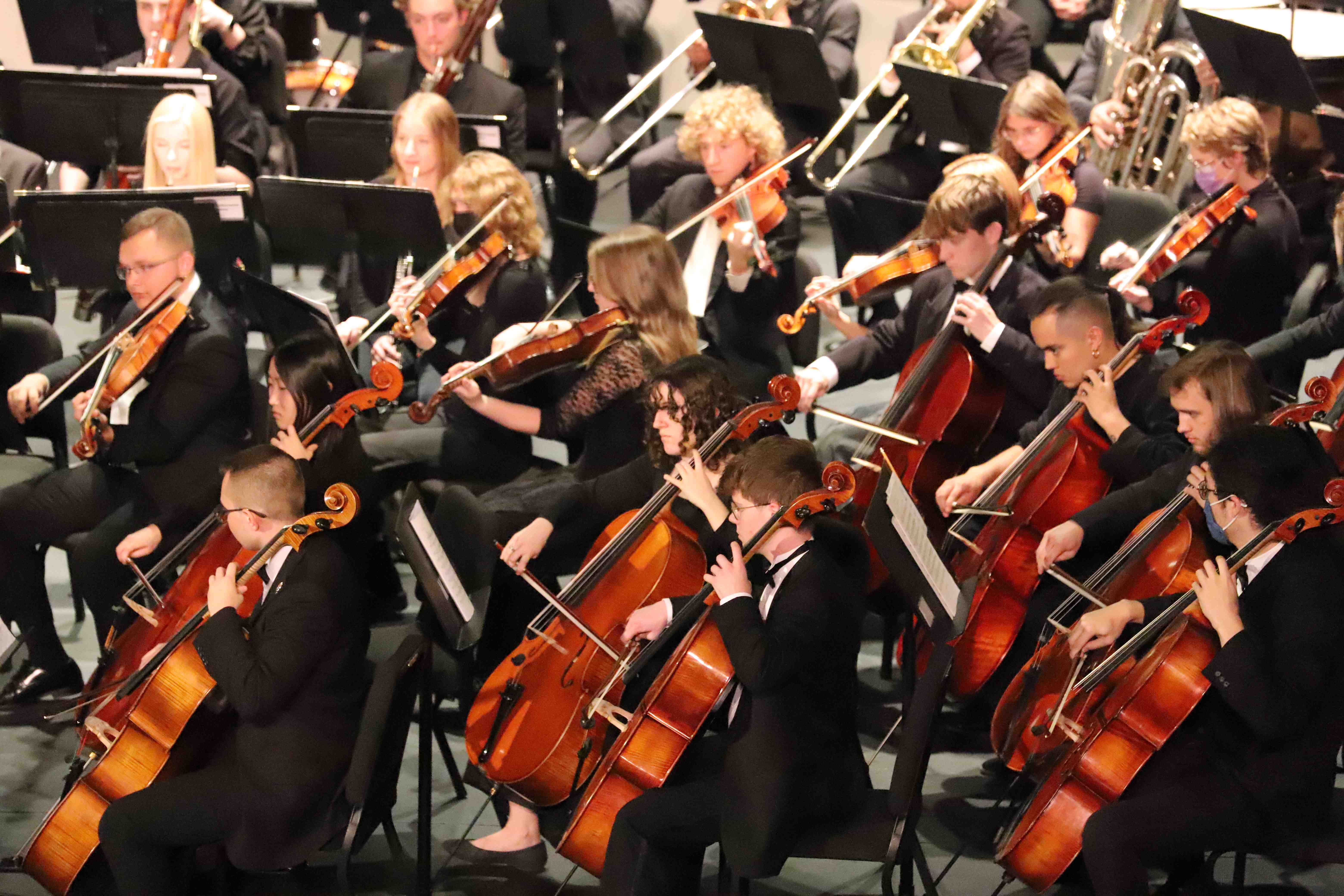 Strings in the University Philharmonic Orchestra
