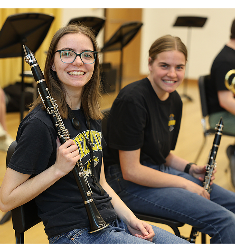 Abby Harris and her mentor