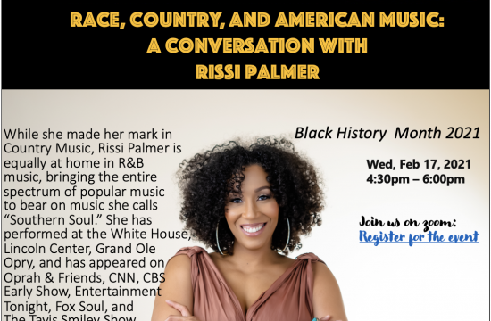 “Race, Country and American Music”
